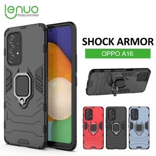 Ốp điện thoại LENUO có vòng đỡ nam châm cho OPPO A16 A15 A15S A74 A94 A54 A72 A52 A92
