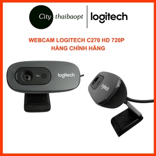 Webcam Logitech C270 HD 720P - Hàng Chính Hãng