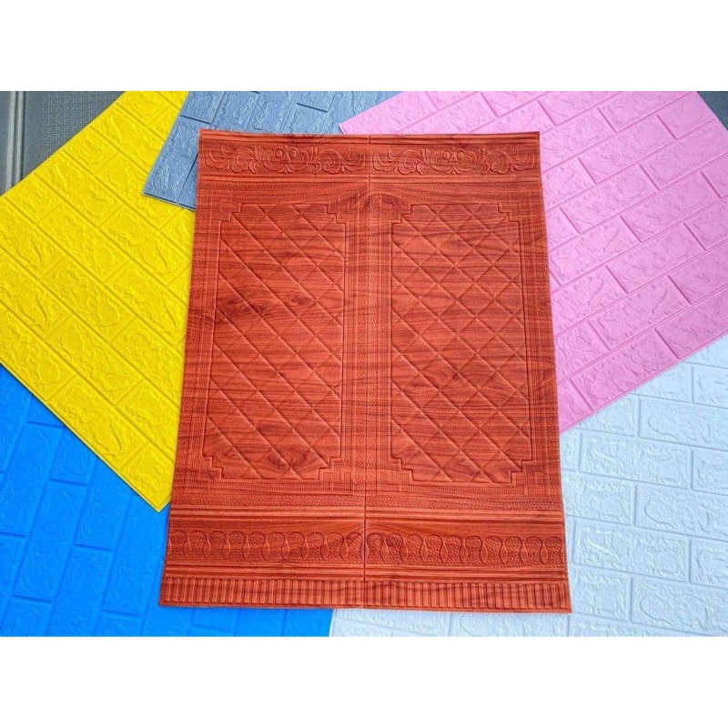 Xốp dán chân tường giả gỗ 70x90cm hàng chuẩn loại 1 | BigBuy360 - bigbuy360.vn