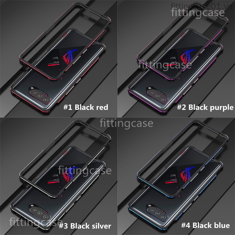 Ốp điện thoại viền kim loại nhôm chống sốc cho Asus Rog Phone 5S 3 2 Rog 5 Ultimate Rog5s rog3 rog2 rog5