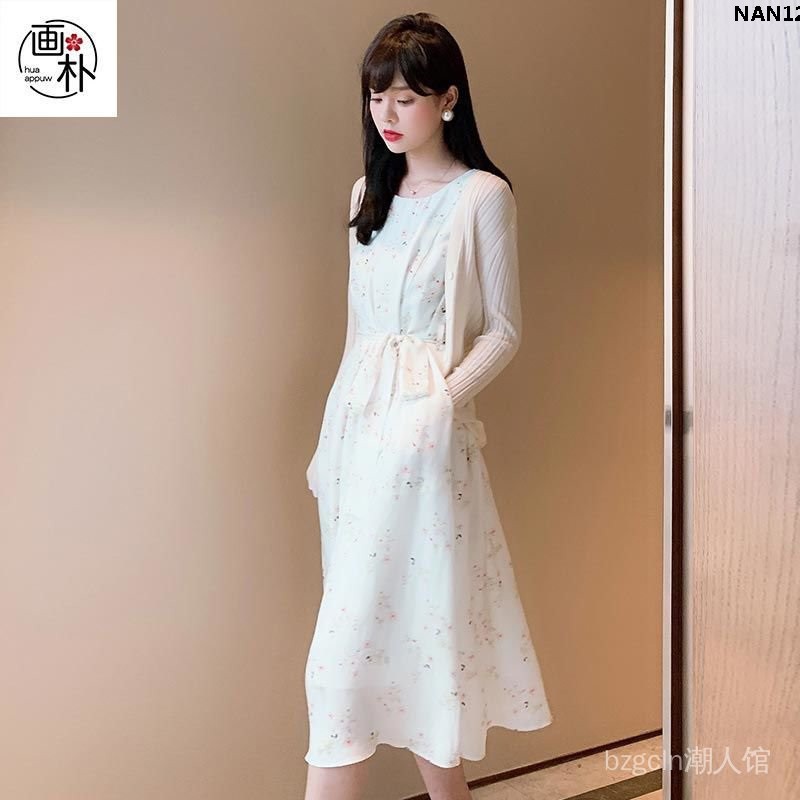 Đầm Dáng Dài Vải Mỏng Chiết Eo 14 Phong Cách Pháp 2021 | BigBuy360 - bigbuy360.vn