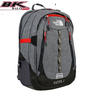 Balo The north Face Surge II Transit MÀU XÁM ĐỎ