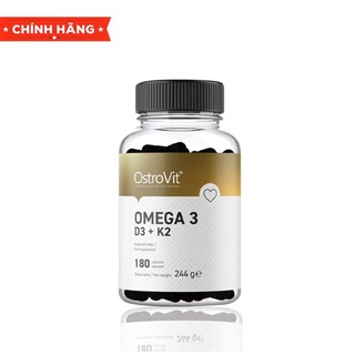 Thực phẩm chức năng Ostrovit Omega 3 D3 + K2 Plus Vitamin E 90 viên nhập