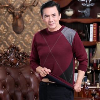 Áo len trung niên