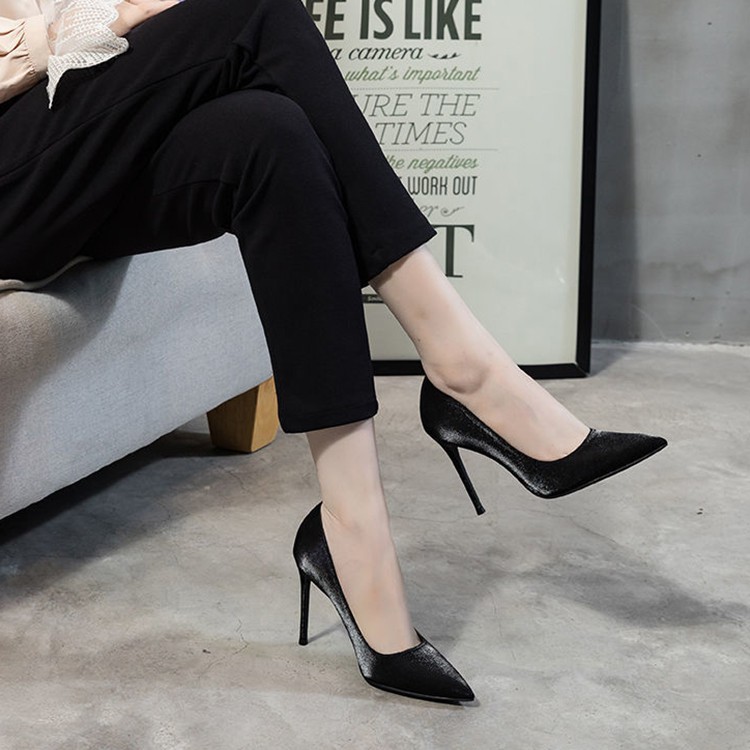 Giày Cao Gót Nữ Mũi Nhọn Thời Trang