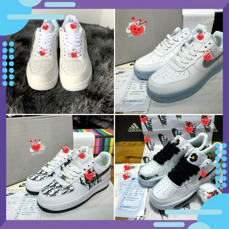 Giày af1 force 1 dio af1 dio 💥 XẢ HÀNG + FREESHIP TOÀN QUỐC 💥 full size, giày tăng chiều cao, tặng kèm hộp chống sốc