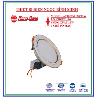 Đèn led âm trần downlight đổi 3 màu 7w 9w 12wrạng đông cao cấp