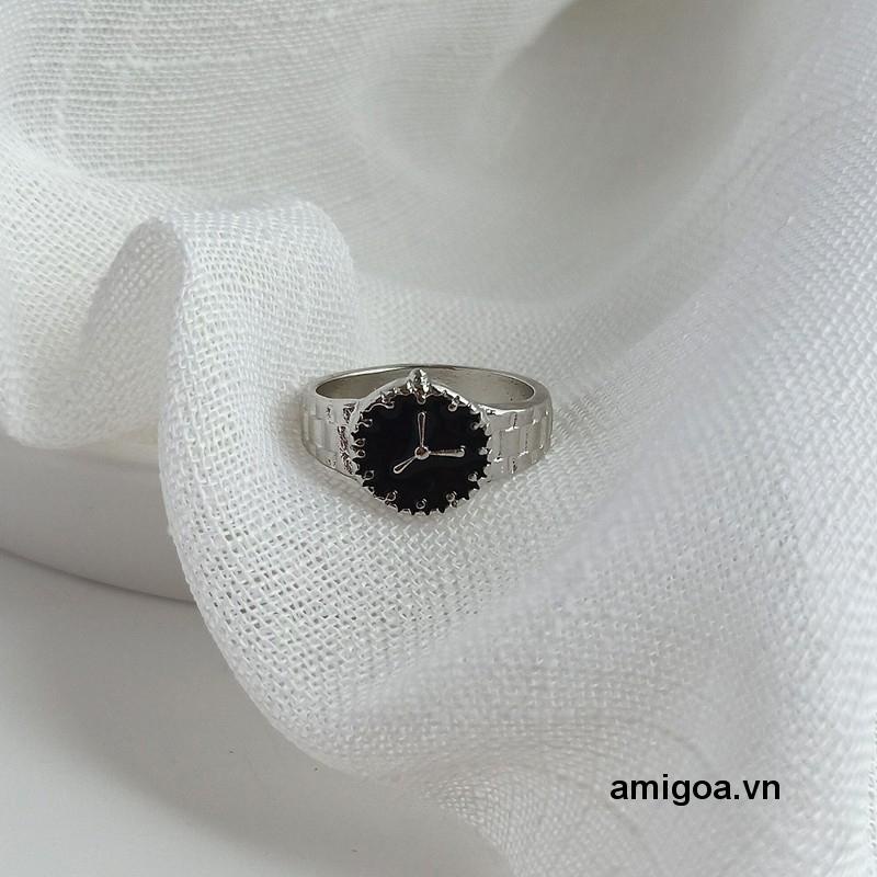 ✨✨ Nhẫn Hình Đồng Hồ Độc Đáo Thời Trang