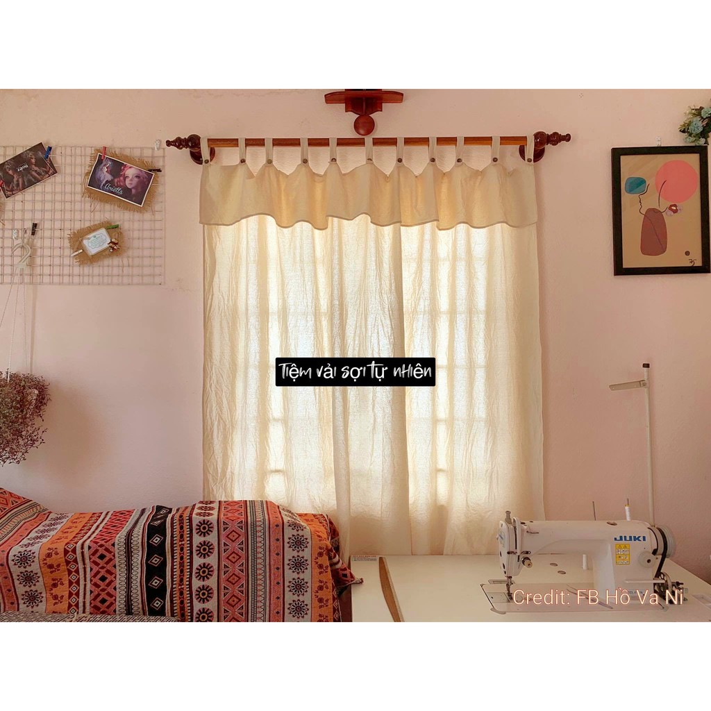 Vải mộc 100% sợi cotton