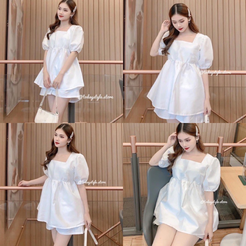 Set Đồ MARCH MALLOW SET thiết kế độc đáo tiểu thư style ullzang form babydoll