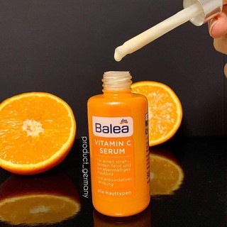 Balea vitamin c serum sáng da, mờ thâm 30ml, nội địa đức