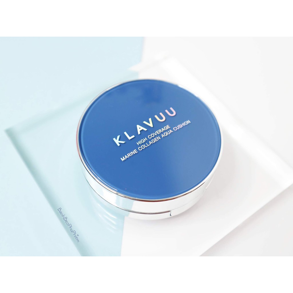 Phấn nước Cushion màu 21💖FREESHIP💖phấn nước cushion Klavuu xanh dùng cho da thường , da khô HALINA5646 | BigBuy360 - bigbuy360.vn