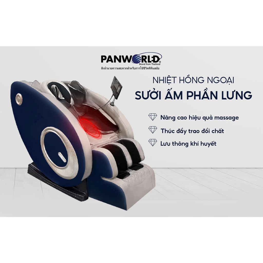 Ghế massage cao cấp Panworld PW-4422 thương hiệu Thái Lan BH 3 năm