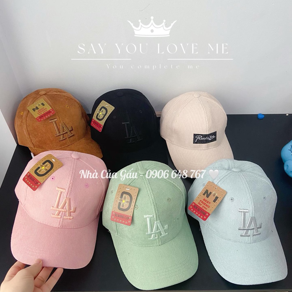 Combo 2 nón lưỡi trai, nón bucket mới nhất 2022