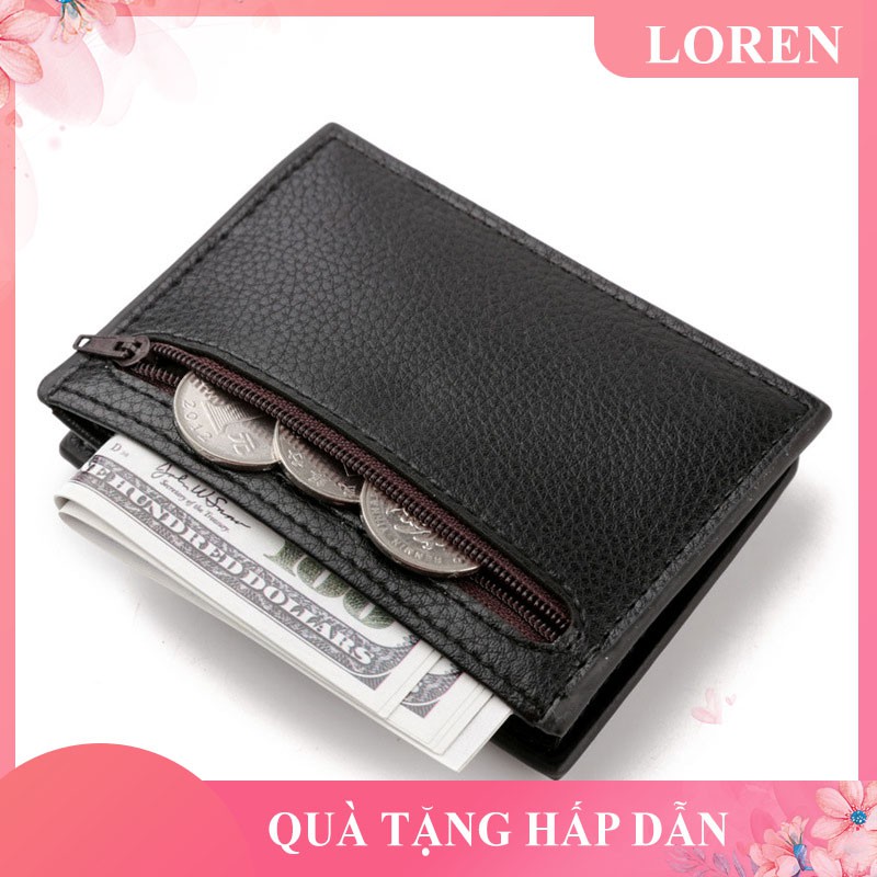 Ví nữ đẹp cầm tay mini da mềm cao cấp đựng thẻ nhiều ngăn VNO1