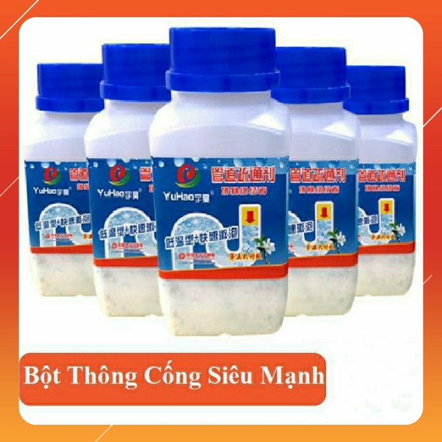 Hộp Bột Thông Cống Xoáy Cực Mạnh