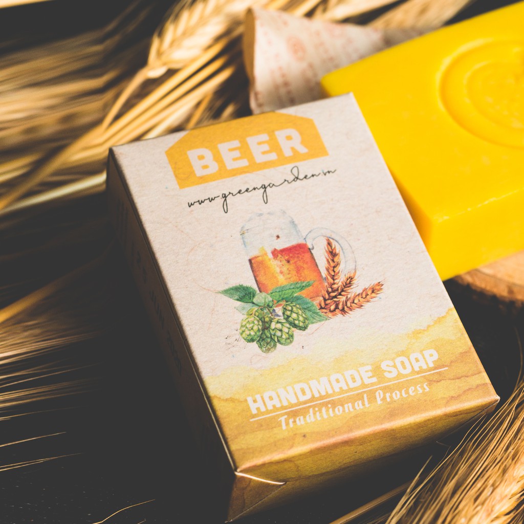 Xà phòng handmade Beer Green Garden