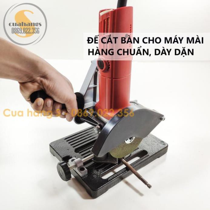 [Free Ship] Chân đế máy cắt cầm tay loại dày - BH 12 tháng