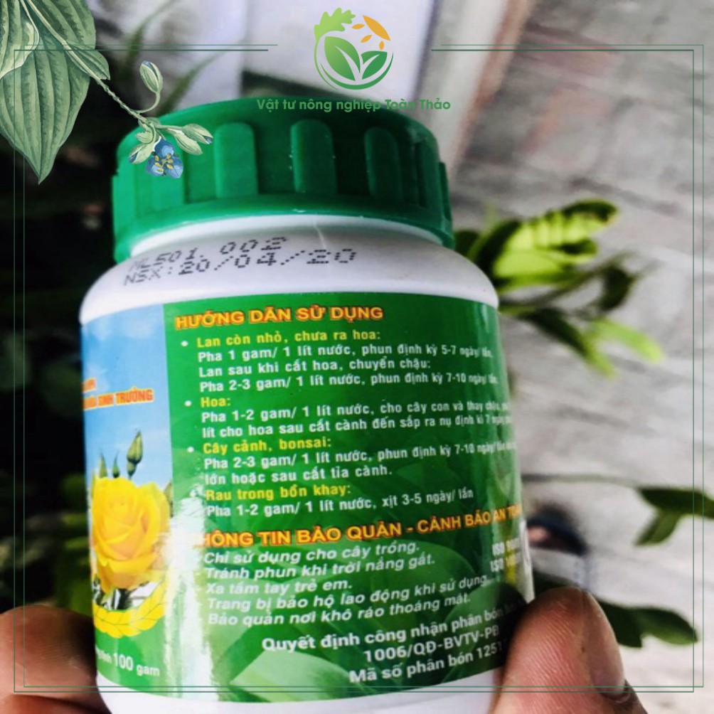 Combo 3 lọ Đầu trâu 501-701-901, phân bón lá chuyên dùng hoa lan, hoa hồng, cây cảnh