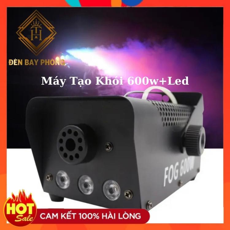 ComBo Máy Tạo Khói 600w Mini Có Đèn Led + Dung Dịch Tạo Khói . Dùng Cho Phòng Karaoke, Phòng Bay