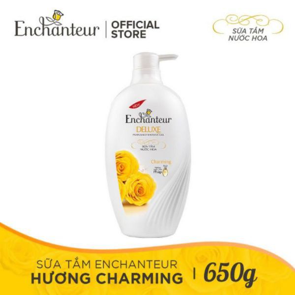 Sữa tắm nước hoa Enchanteur Charming 650g