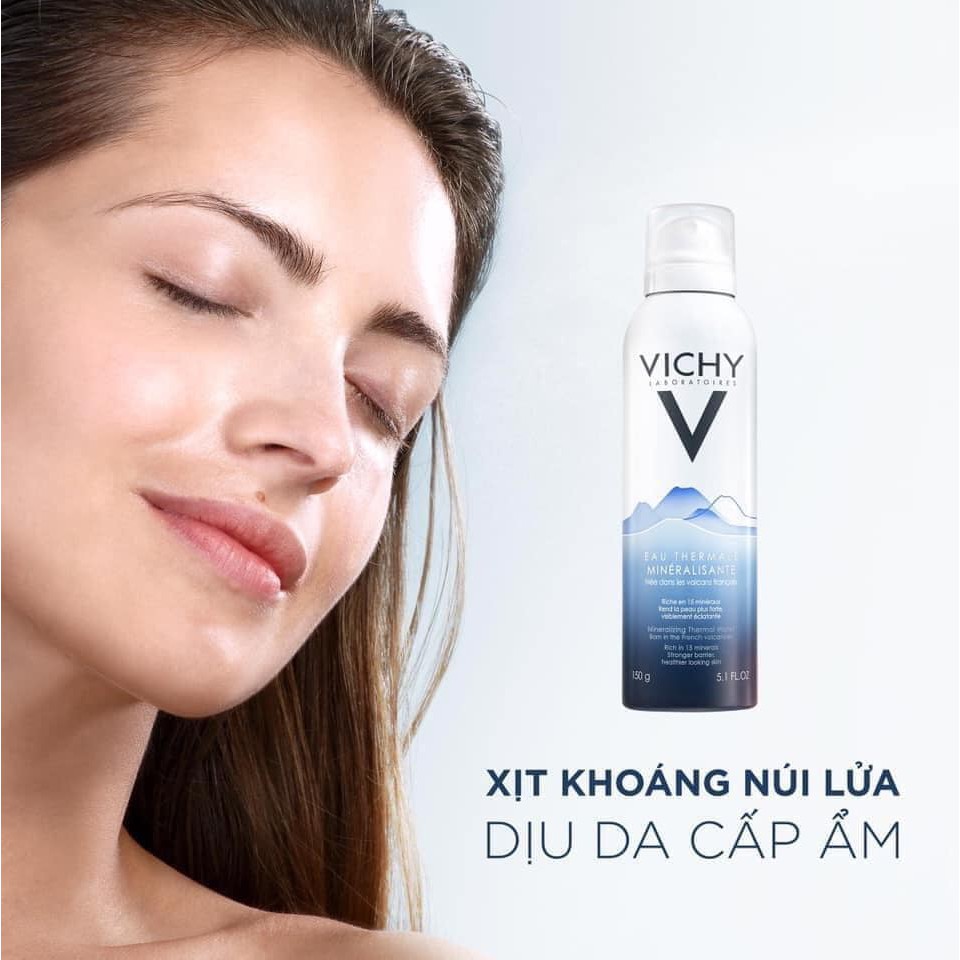 Xịt Khoáng Vichy Cấp Ẩm Bảo Vệ Da  Mineralizing Thermal Water