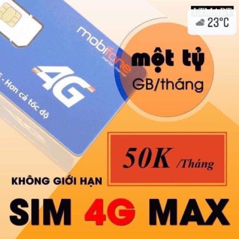 sim vào mạng 1 tỷ gb/1tháng