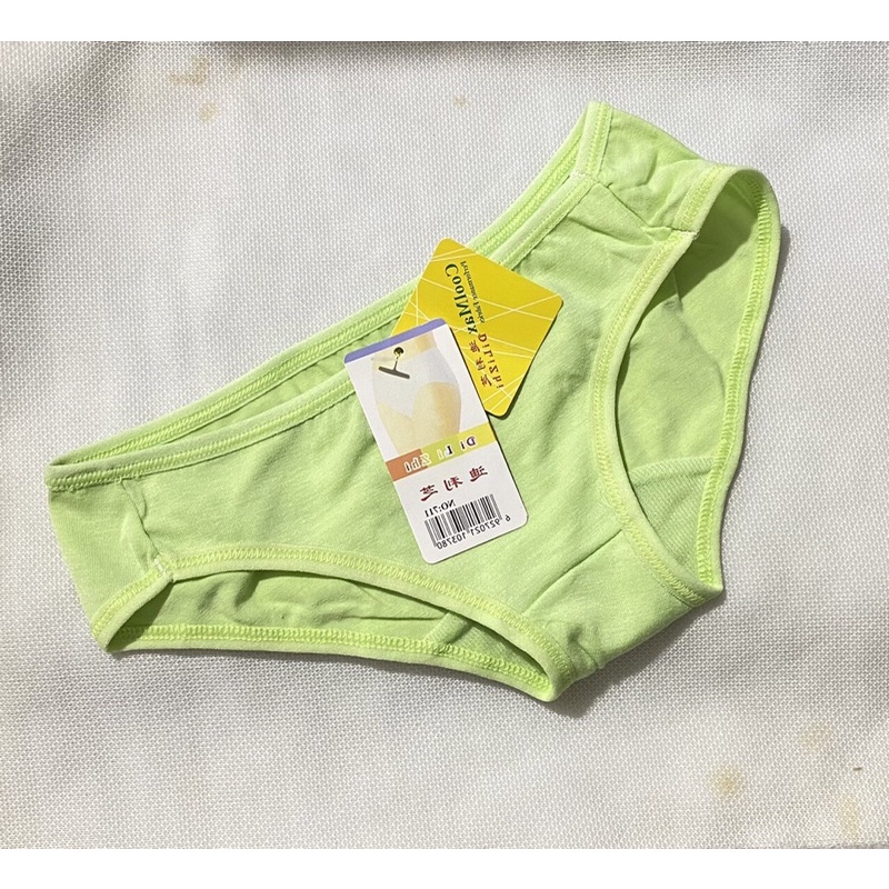 Quần chip bé gái cotton kháng khuẩn ngừa viêm nhiễm quần lót cho bé gái 7 10 18 tuổi dáng tam giác 001