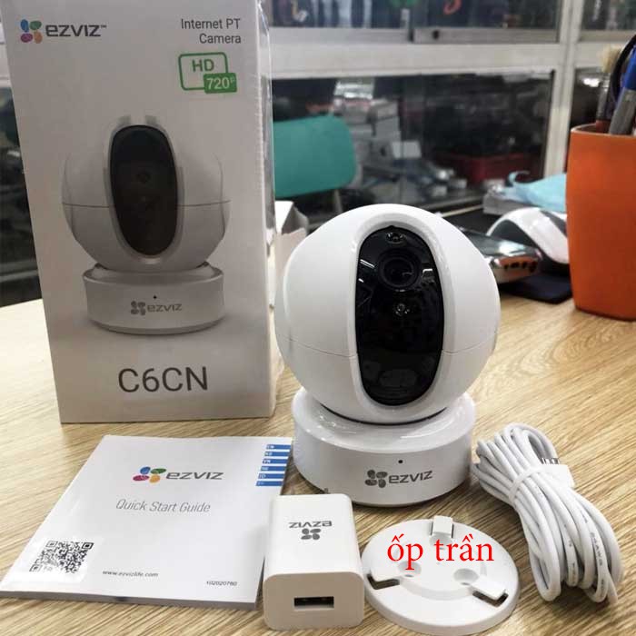 [NHÀ PHÂN PHỐI] Camera Wifi Ezviz CS-CV246 C6CN HD 1080P 2MP - Xoay 360°, Đàm Thoại 2 Chiều - Hàng Chính Hãng