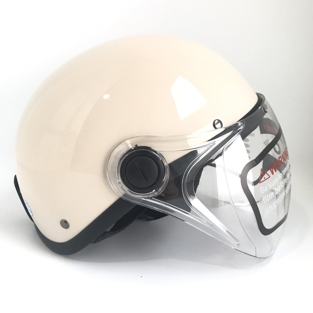 Nón bảo hiểm Nửa đầu kính lượn siêu đẹp Amby Helmet - Amby A33 - Vòng đầu 56-58cm