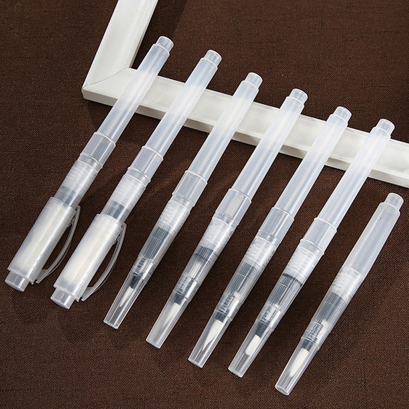 Bút Vẽ Màu Nước Vỏ Nhựa Nhiều Kích Cỡ Tiện Dụng | BigBuy360 - bigbuy360.vn