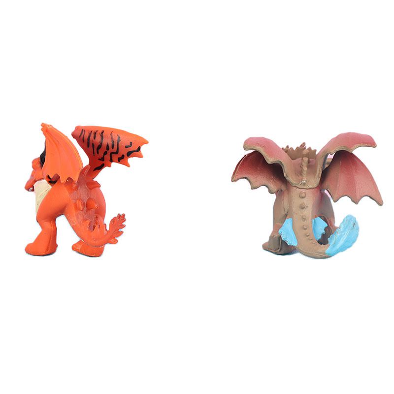 Set 12 Mô Hình Nhân Vật Phim Bí Kíp Luyện Rồng Dễ Thương