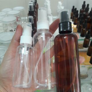 CHAI XỊT, LỌ XỊT PHUN SƯƠNG 50ML,100ML