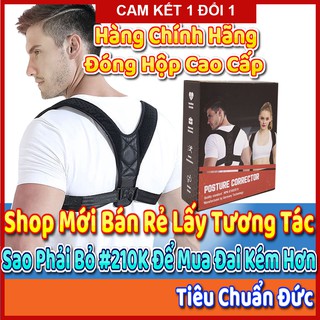 ĐAI CHỐNG GÙ LƯNG POSTURE CORRECTOR ĐÓNG HỘP CAO CẤP , ĐAI CHỐNG GÙ CẢI THIỆN TƯ THẾ SAU 3 THÁNG [TIÊU CHUẨN ĐỨC]