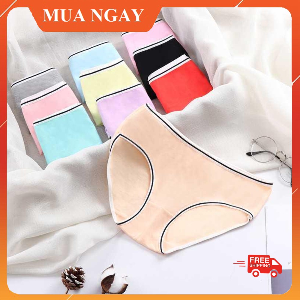 Quần lót nữ giá rẻ cotton cao cấp kháng khuẩn co giãn 4 chiều QL08 BIBINO