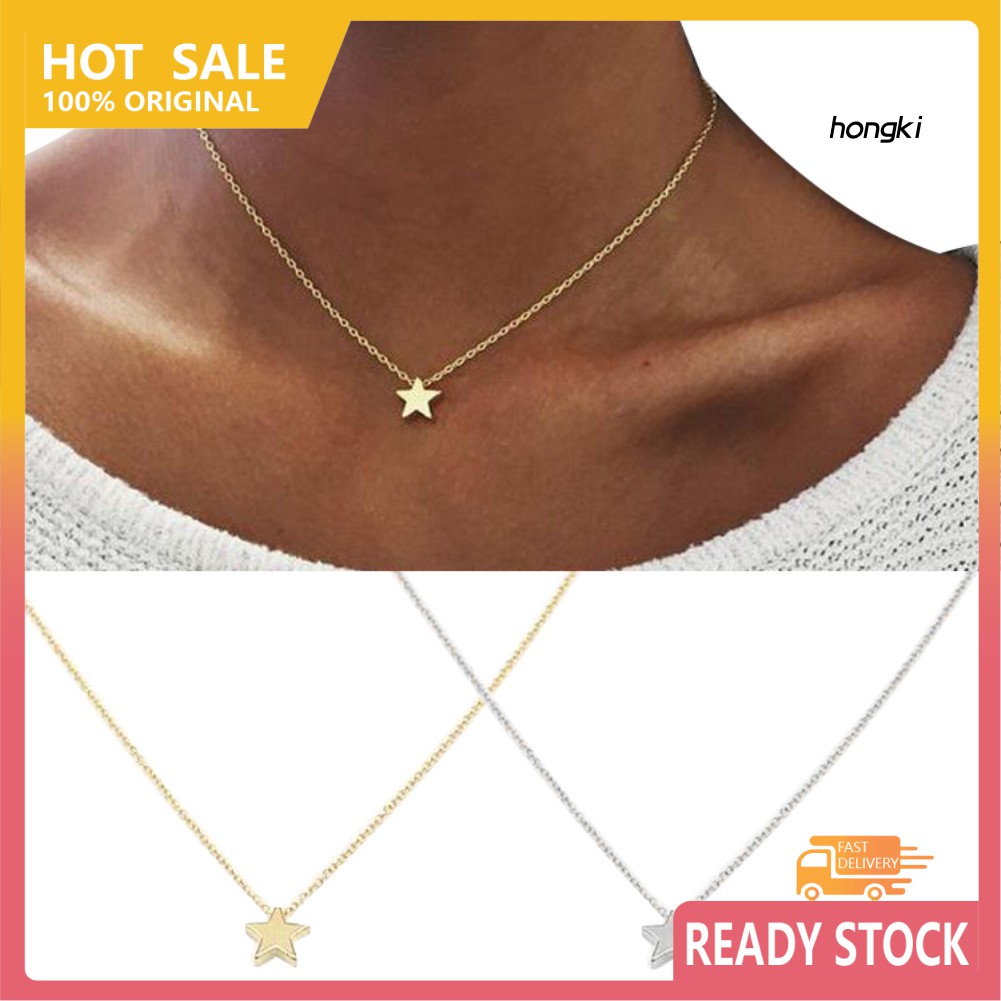 vòng cổ Hợp Kim Mặt Ngôi Sao Thời Trang Dành Cho Nữ