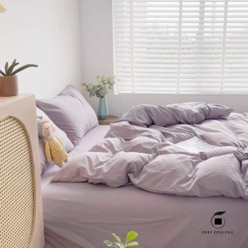 🍃 Bộ sưu tập Chăn Ga Gối 4 [CÓ CHĂN LÓT BÔNG THÔNG MINH] Cotton Basic đơn giản 🍃 | BigBuy360 - bigbuy360.vn