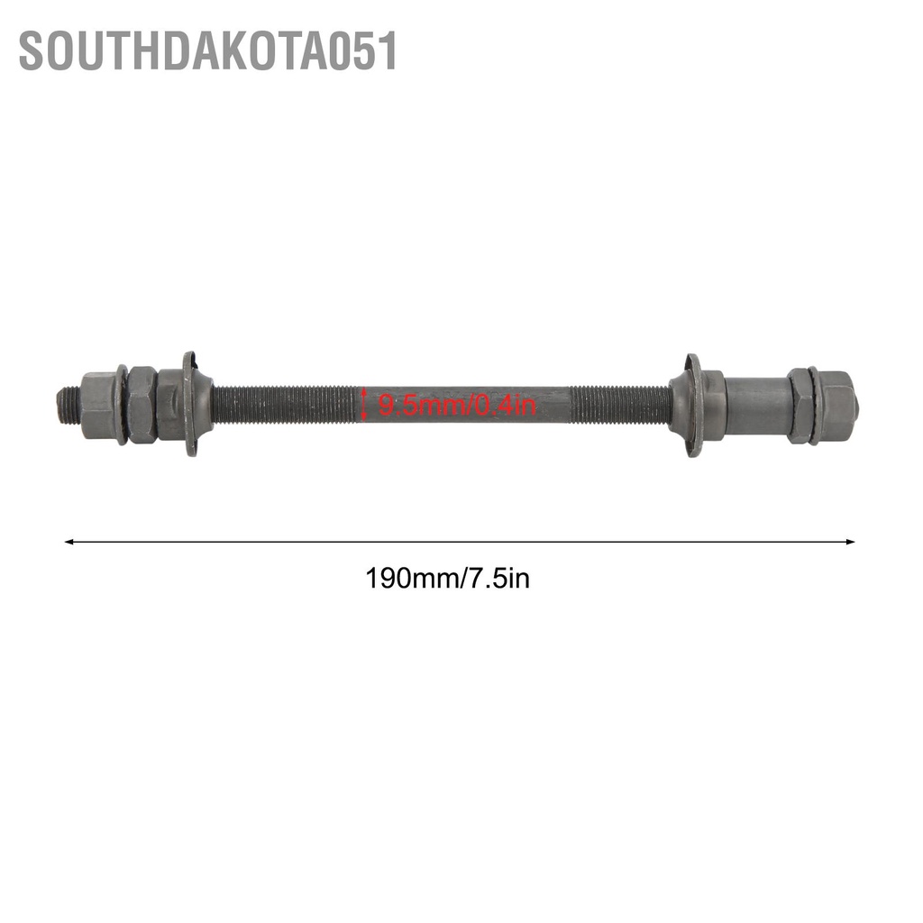 Hàng Sẵn Trục Rỗng Trước Sau Lưng Chuyên Dụng Cho Xe Đạp Leo Núi Bộ phận thay thế trục rỗng nhanh chóng【Southdakota051】