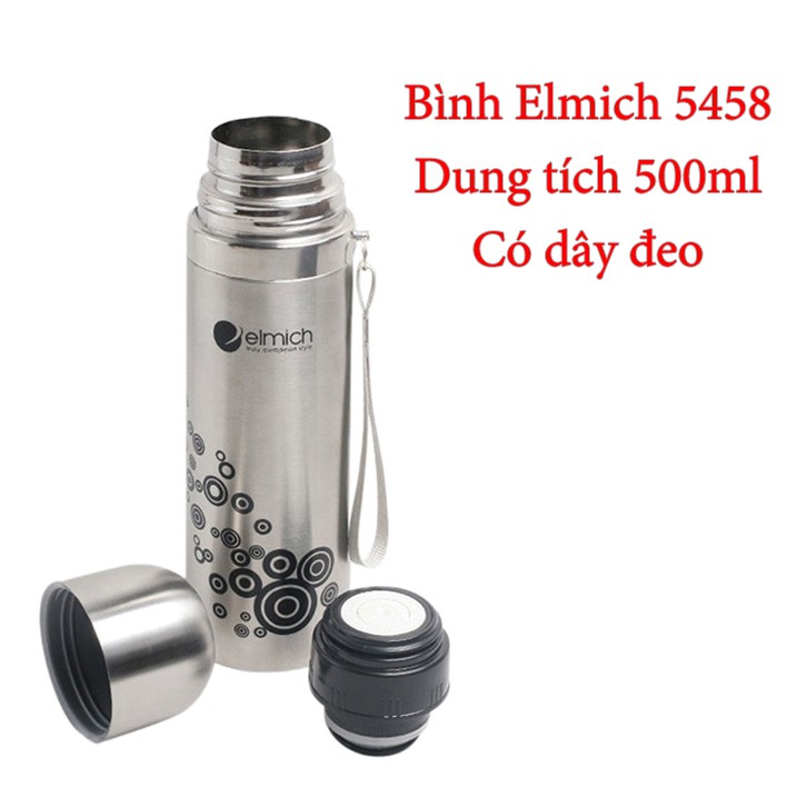 Bình Giữ Nhiệt Elmich Chính Hãng 500-1000ml [6 mẫu]