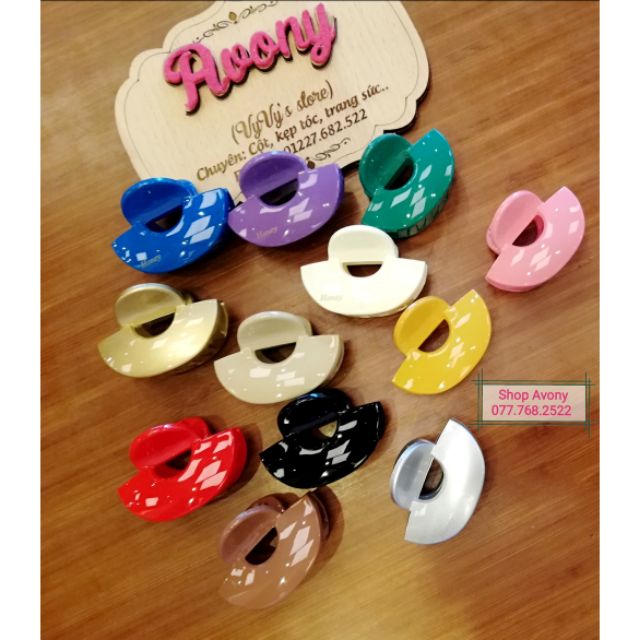 Kẹp nửa tóc - Kẹp 1/2 tóc nhựa Honey