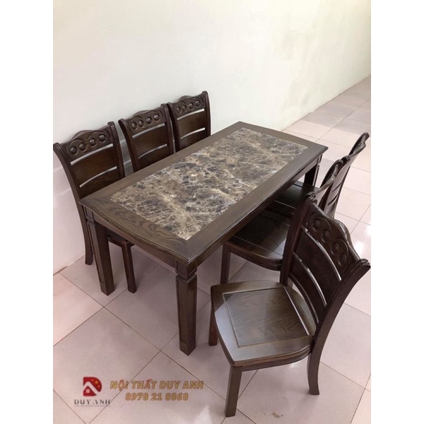 BỘ BÀN GHẾ ĂN GỖ SỒI, ÓC CHÓ CAO CẤP SẢN PHẨM THỦ CÔNG (FREE SHIP HÀ NỘI )SHIP TOÀN QUỐC GIÁ TỐT BỘ GHẾ ĂN 6 GHẾ