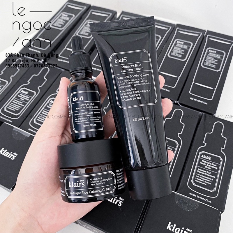 KEM DƯỠNG KLAIRS MIDNIGHT BLUE CALMING 60ML