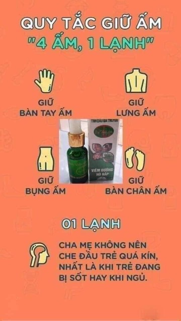 Tinh dầu viêm đường hô hấp Dạ Thảo Liên