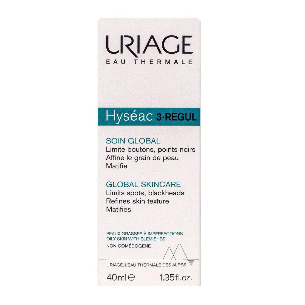 URIAGE KEM NGĂN NGỪA MỤN TRỨNG CÁ CHO DA HỖN HỢP HYSEAC 3-REGUL 40ML