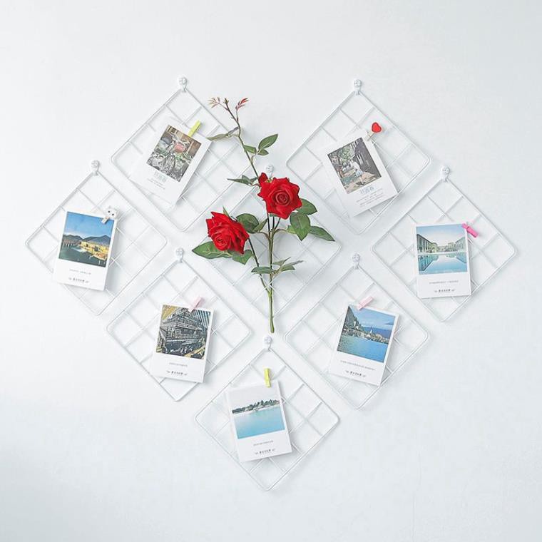 (XẢ KHO) Bán Lẻ Tấm Lưới Sắt  Decor Trang Trí Phòng