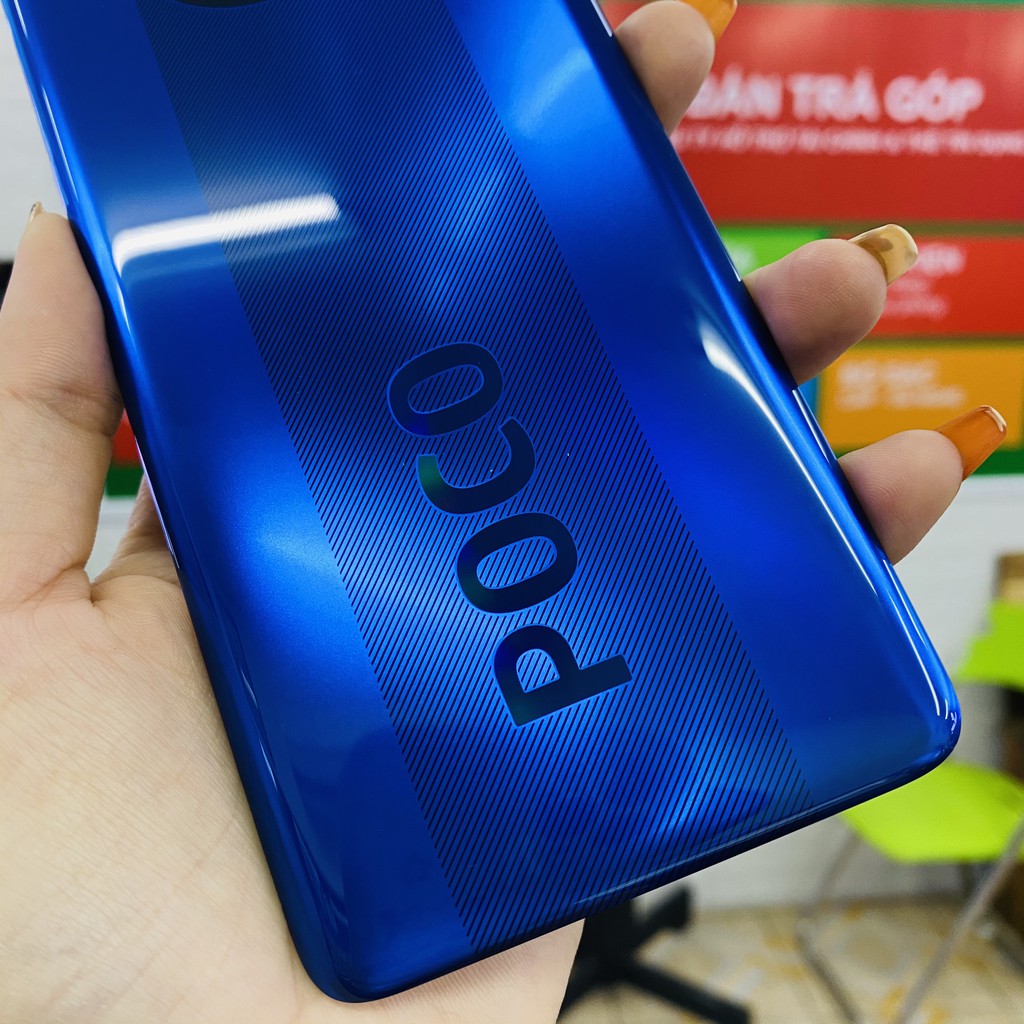 Nắp lưng Xiaomi POCO X3 NFC, mặt kính lưng Xiaomi POCO X3 NFC linh kiện đẹp 9/10 zin đổi trả
