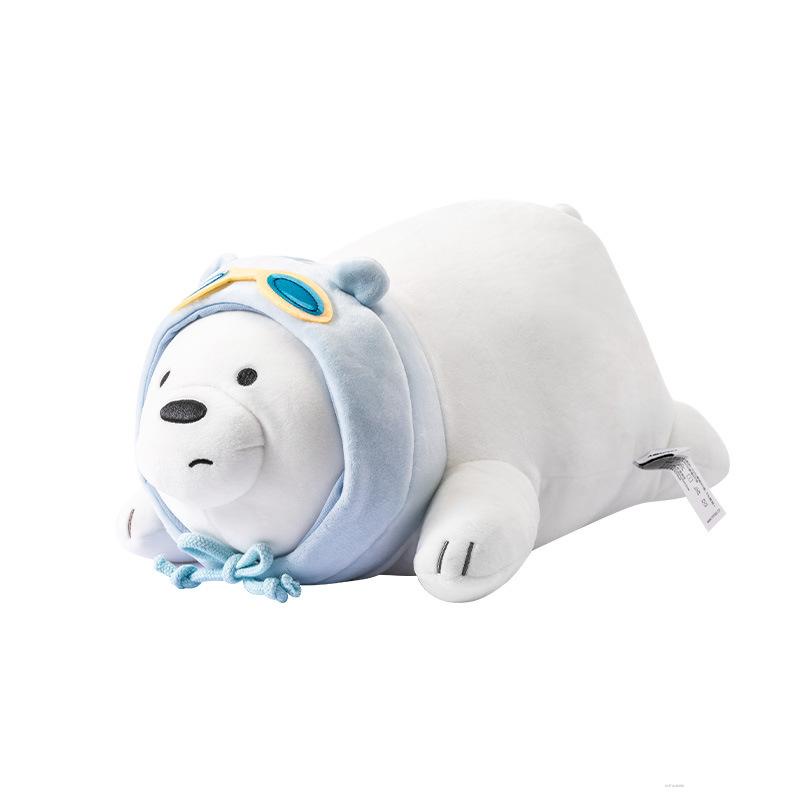 Miniso Gấu Trắng Nhồi Bông Mềm Mại Xinh Xắn