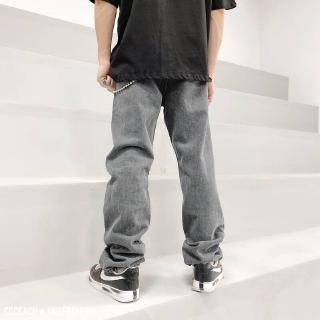 Unisex Quần jeans xuông basic Q566