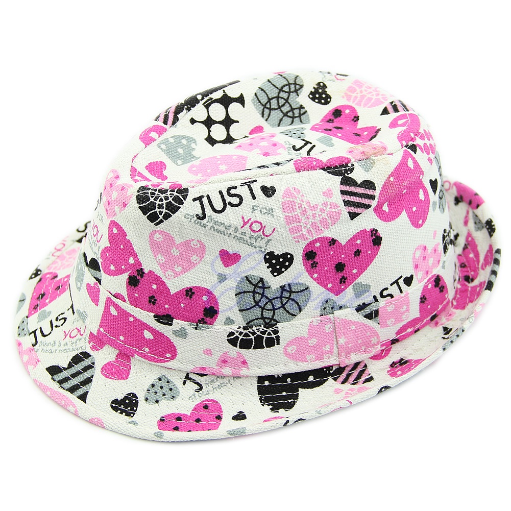 Youyo Mũ Fedora Vải Cotton Phẳng Trang Trí Bánh Kem Chống Nắng Phổ Biến Dành Cho Bé Trai Bé Gái
