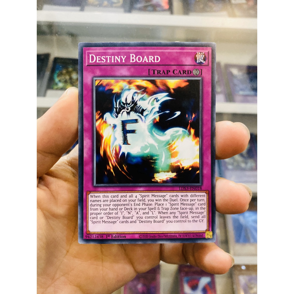 Thẻ Bài YugiOh! Mã LDS3-EN018 - Destiny Board - Common - 1st Edition
